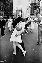 V-J Day Kiss, Aug. 14, 1945