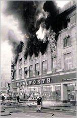 Woolworth's Fire, May 8, 1979