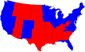 2008 U.S. Presidential Election Map