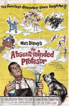 'The Absent-Minded Professor', 1961