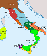 Map of Ancient Italy