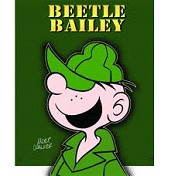 'Beatle Bailey', 1950-