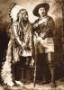 Buffalo Bill (1846-1917) and Sitting Bull (1831-90)