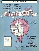 'Bitter Sweet', 1929