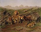'Weaning the Calves' by Rosa Bonheur, 1879