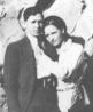 Bonnie Parker (1910-34) and Clyde Barrow (1909-34)