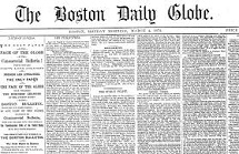 The Boston Globe, 1872