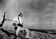 'The Falling Soldier, Sept. 5, 1936', by Robert Capa (1913-54)