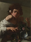 'Boy Bitten by a Lizard' by Michelangelo da Caravaggio (1571-1610), 1594-6