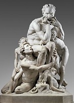 'Ugolino and His Sons' by Jean-Baptiste Carpeaux (1827-75), 1857-60