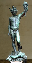 'Perseus with the Head of Medusa' by Benvenuto Cellini (1500-71), 1545-54
