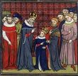 Charlemagne (742-814) Crowns Louis I the Pious (778-840), 813