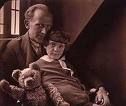 A.A. Milne (1881-1956) and Christopher Robin Milne (1920-96)