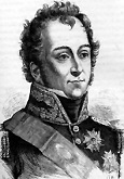 French Gen. Louis-Auguste-Victor, Counte de Ghaisnes de Bourmont (1773-1846)