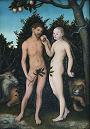 'Adam and Eve' by Lucas Cranach the Elder (1472-1553)