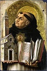 'Portrait of St. Thomas Aquinas' by Carlo Crivelli (1430-95), 1476