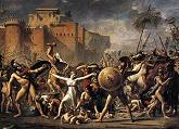 'The Intervention of the Sabine Women' by Jacques-Louis David, 1799