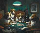 'Poker Game' by Cassius Marcellus Coolidge (1844-1934), 1894
