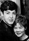 Paul McCartney and Dot Rhone