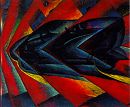 'Dynamism of an Automobile' by Umberto Boccioni (1882-1916), 1912