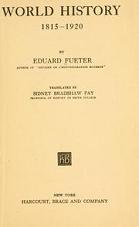Eduard Fueter Sr. (1876-1928)