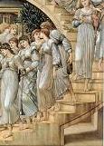 'The Golden Stairs' by Sir Edward Coley Burne-Jones (1833-98), 1880