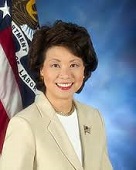 Elaine Lan Chao of the U.S. (1953-)