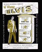 Poster for Elvis Presley's USS Arizona Benefit Concert, Mar. 15, 1961