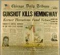 Ernest Hemingway Suicide, July 2, 1961