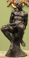 'Chained Captive, Africa' by Giambattista Foggini (1652-1725)
