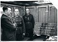 Hitler admiring Gavrilo Princip Plaque, Apr. 20, 1930
