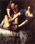 'Judith Decapitating Holofernes' by Artemisia Gentileschi (1593-1653), 1618