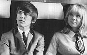 George Harrison (1943-2001) and Pattie Boyd (1944-)