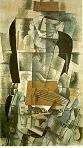 'Woman with a Guitar' by Georges Braque (1882-1963), 1913