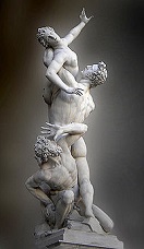 'The Rape of the Sabine Women' by Giambologna (1529-1608), 1574-82