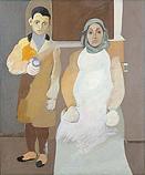 'The Artist and His Mother', by Arshile Gorky (1904-48), 1926-36
