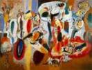 'The Liver is the Cocks Comb' by Arshile Gorky (1904-48), 1944