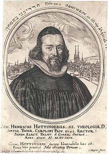 Johann Heinrich Hottinger (1620-67)
