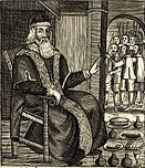 'The Examination and Trial of Father Christmas', by Josiah King, 1686