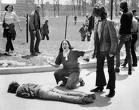 Mary Ann Vecchio (1956-) Kneeling over Jeff Miller (1950-70) at Kent State U., May 4, 1970