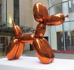 'Balloon Dog (Orange)', by Jeff Koons (1955-), 1994
