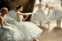 'Ballet' by Dame Laura Knight (1877-1970)