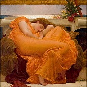 'Flaming June' by Frederic Leighton (1830-96), 1895