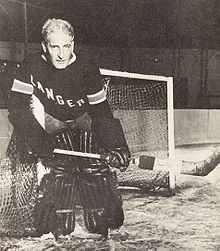 Lester Patrick (1883-1960) in 1928 Stanley Cup Finals, Apr. 8, 1928