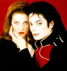 Lisa Marie Presley (1968-) and Michael Jackson (1958-2009)
