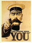 Lord Kitchener Recruiting Poster, Sept. 5, 1914