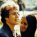 'Love Story' starring Ryan O'Neal (1941-) and Ali MacGraw (1938-), 1970