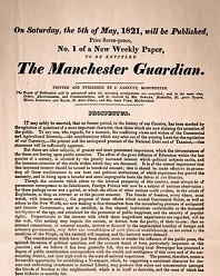 Manchester Guardian, 1821