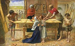 'Christ in the House of His Parents', by Sir John Everett Millais (1829-96), 1850