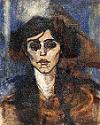 'Maude Abrantes' by Amedeo Modigliani (1884-1920), 1907